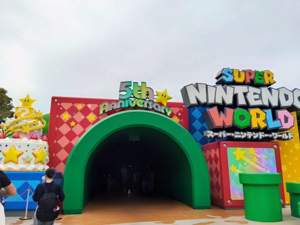 スーパーニンテンドーワールド内のルート案